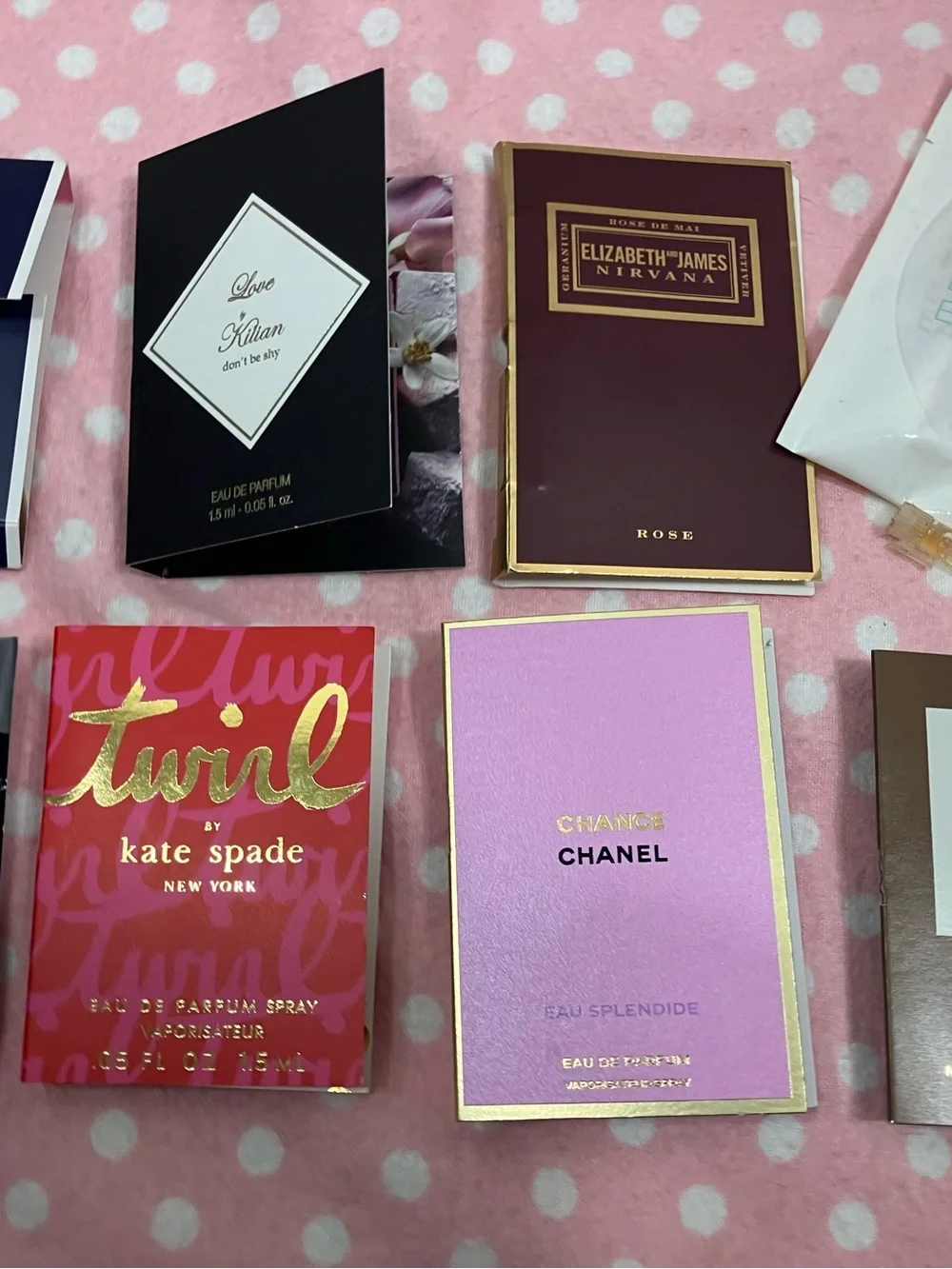 8 Samples - Designer fragrance